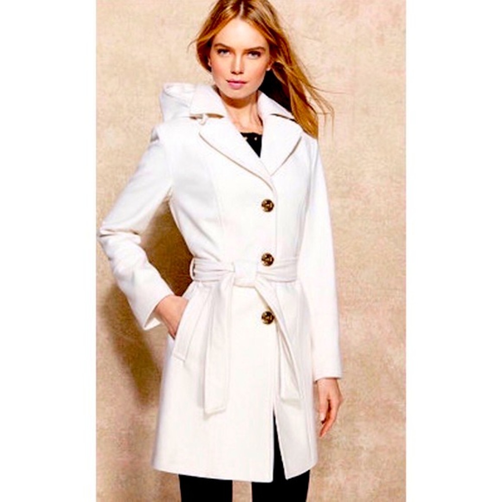 MIchael Kors Wool Coat w/ Hood